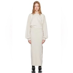 Marant Etoile Sz 36/4/S Sweatshirt Jersey Cotton Drop Shoulder Midi Length Dress