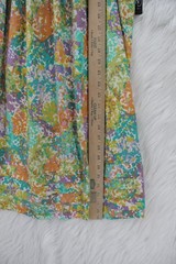 New Directions Watercolor Shift Dress 16 Coastal Feminine Romantic Lightweight