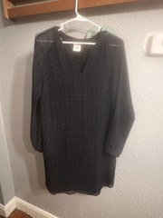 CAbi Navy & Black Dress Style 3102 Size Small Womens