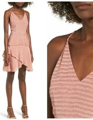 KEEPSAKE The Label Pink Waterfall Dress. Size: XS