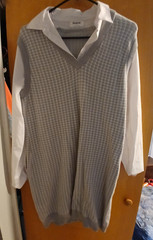 womens sweater dress grey size xl
