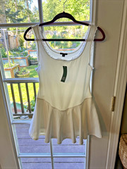 wild fable Tank Mini Skort Dress White Size Small NWT