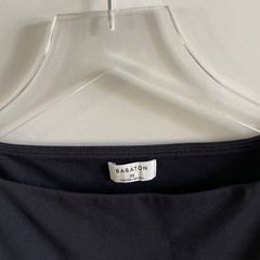Aritzia Babaton Segment Poplin Mini Dress Size XS Black SOLD OUT