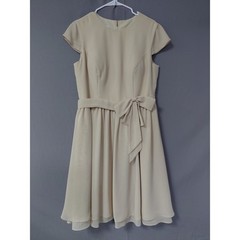 LANTING Bride Design Sleeve Bow Button Dress Women See Measurements