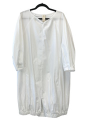 ZERO + MARIA CORNEJO Luca Shift White Cotton Dress Broadcloth 10 Medium NEW