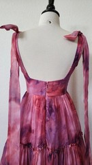 New Anthro Midi Dress New Size Small Pink Floral Coquette Wedding Formal Prom