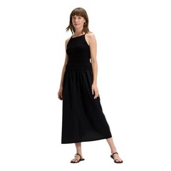 Universal Thread Women&rsquo;s Black Crochet Top Sleeveless Midi Dress Size XXL
