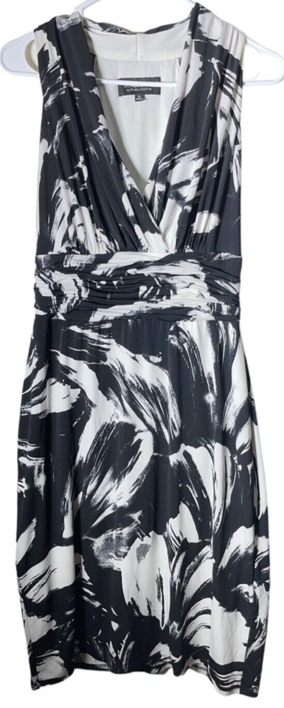 Black Label by Evan-Picone Womens sleeveless floral dress, size 10