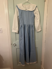 Disney Belle Blue Dress Costume – Blouse and Dress – Size 3