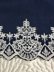 Pim + Larkin Embroidered Shift Sleeveless Dress Women’s Size XS Blue Summer