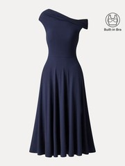 OGL Eco-SkinKiss SkinKiss Multi-Wear Midi Bra Dress with Pockets