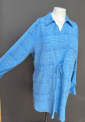 NEW Shore To Summit Dress Sun Protection Lightweight Blue Sea Mist Outdoor Large