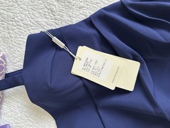 NWT – brand new Navy Blue Dress Size 0 by Stacees Women&rsquo;s