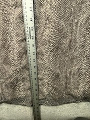 LUCCA Couture NEW Womens Large Python Mini Dress Beige Snake Sleeveless NWT