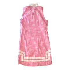 Sail to Sable Pink Shell Classic Tunic Dress Womens Size EXTRA-SMALL Pink