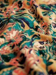 NWT Peruvian Connection Sienna Sheath Dress Floral Cotton V-Neck Cotton Sz Small