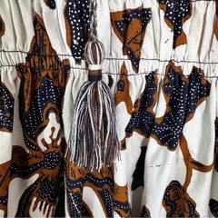 Ulla Johnson Cotton Floral Print Smocked Ismaya Dress in Bone Size 0 retail $378