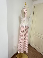 Third Form Deep V Maxi Dress