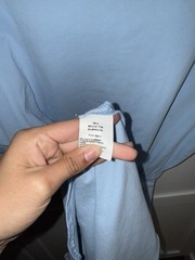 SNDYS Cotton Lola Mini Dress Size Small Blue