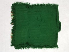 Vintage Traditional Guatemalan Mayan Handwoven Wool Poncho L:66 S:63cms