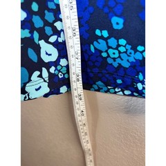 Title Nine Dream Dress Blue Floral Athleisure A-Line Travel Pocket Size Large