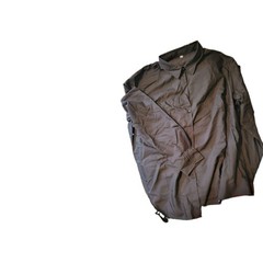 btfbm solid black Button Down Shirt