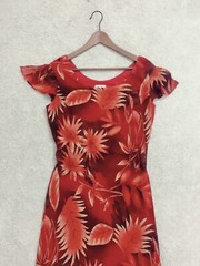 OMBRE Burgundy Rust Orange Brown Capped Sleeve Lovely Dress 12 M