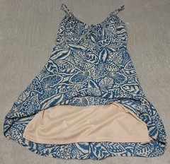 NWT-Sienna Sky Floral Print Size:S Ruffle Smocked Mini Dress Green/Brown