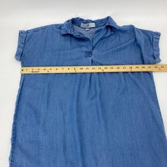 THREAD and SUPPLY Chambray Hi-low Hem Pullover Shirt Womens Size S Tunic