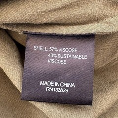 Michael Costello x Revolve Olive Green Silky Mini Halter Dress Women’s Small