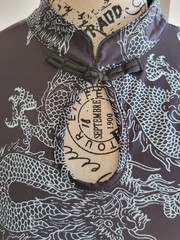 Women&rsquo;s Chinese Cheongsam Dress Qipao Style Dragon Print Medium
