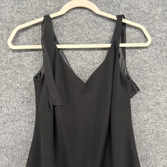 Evan Picone Dress Womens 6 Black Sleeveless Layered Fairy Grunge 90s Whimsigoth