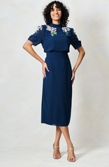 Hope & Ivy Midi Dress -The Aria – Luxury Occasionwear Wedding UK 12 – RRP £130