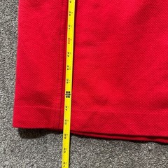 Talbots Red Textured Sleeveless Sheath Dress Size 6 Cotton Blend Career Office