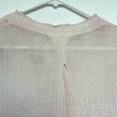 Free People Oversized Button Up Cotton Candy Duster Lightweight Gauze Fabric
