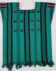 Vintage Traditional Guatemalan Woven Huipil L:53 B:43 S:51cms