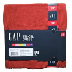 New GAP Women&rsquo;s Lightweight Relaxed Fit Pocketed Tencel Dress Size XS