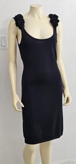 VINTAGE ADRIENNE VITTADINI Dress black size large in excellent condition