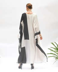 Soft Satin Silk Kaftan, Designer Kaftan For Women, Gift For Wife J5824