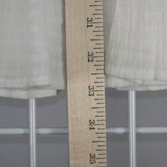 NEW Macys City Studio Mini Dress Women Size M Ivory Gauzy Lined Tie Cut Out Back