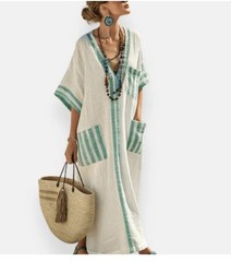Casual V-Neck Womens Dress Free Shipping