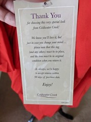 Coldwater Creek Easy Does It Ponte Pullover Knit Dress Red Size M – NWT