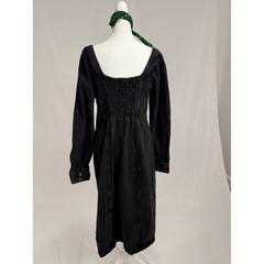 Future Collective by Kahlana Barfield Brown Black Denim Dress