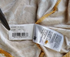Roxy Spaghetti Strap Summer Dress Size Medium Maxi Ruffle Button Up Yellow