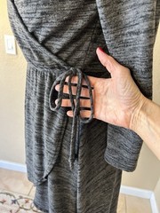 Full Tilt Date Night Wrap Dress, Size Small