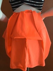 Double zero Dress stripe/Solid Sleeveless,Cut Out, Lined,STRETCH,L, Multicolor.