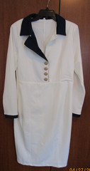 New NWOT Business Dress w Lining Sz Large Poly Blend Bust 37 Length 44 in