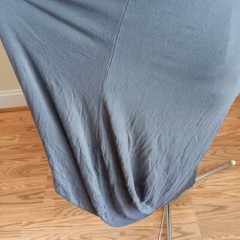 Made In Israel Grey Womens Dress Long Sleeve Miss U Tunic Dress Size M/L Long