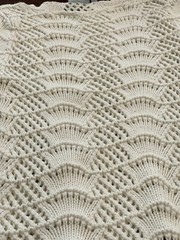 Bilingual Clothing Co Chunky Knit Open Cream Sweater Dress-size M-bodycon