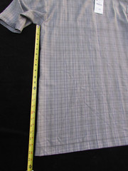 Zara Basic Collection Short Dolman Sleeve Mini Dress Gray Glen Plaid Belted Sz M